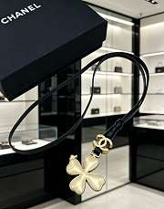 Colestore Chanel Mini Bag Charm   Lambskin & Gold-Tone Metal  Black - 5