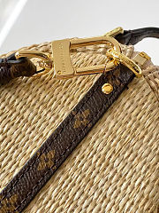 Colestore  Louis Vuitton Express PM Raffia-effect textile 17 x 13.5 x 26 cm - 2