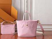 Colestore Louis Vuitton Neverfull Inside Out BB Monogram Dune / Pink 26.5 x 16.5 x 11cm - 6