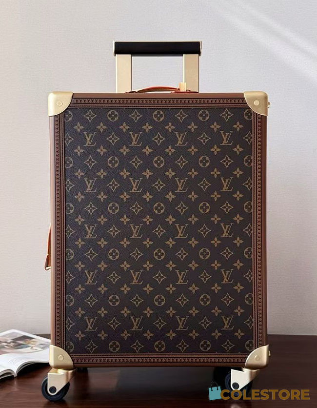 Colestore Louis Vuitton Rolling Trunk luggage in Monogram canvas and leather 39 x 55 x 24 cm - 1