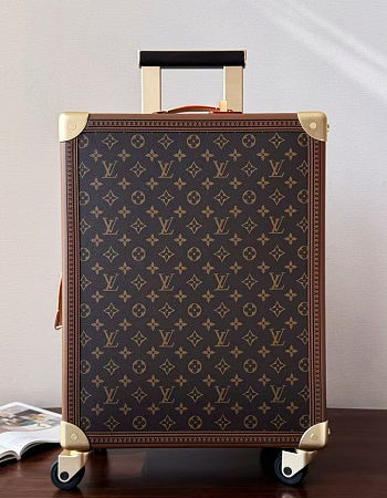 Colestore Louis Vuitton Rolling Trunk luggage in Monogram canvas and leather 39 x 55 x 24 cm
