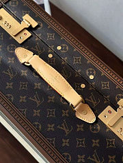 Colestore Louis Vuitton Rolling Trunk luggage in Monogram canvas and leather 39 x 55 x 24 cm - 4