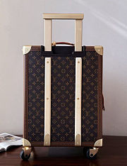 Colestore Louis Vuitton Rolling Trunk luggage in Monogram canvas and leather 39 x 55 x 24 cm - 3