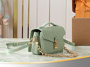 Colestore Louis Vuitton Pochette Métis East-West Monogram Empreinte Minty 21.5 x 13.5 x 6 cm - 5