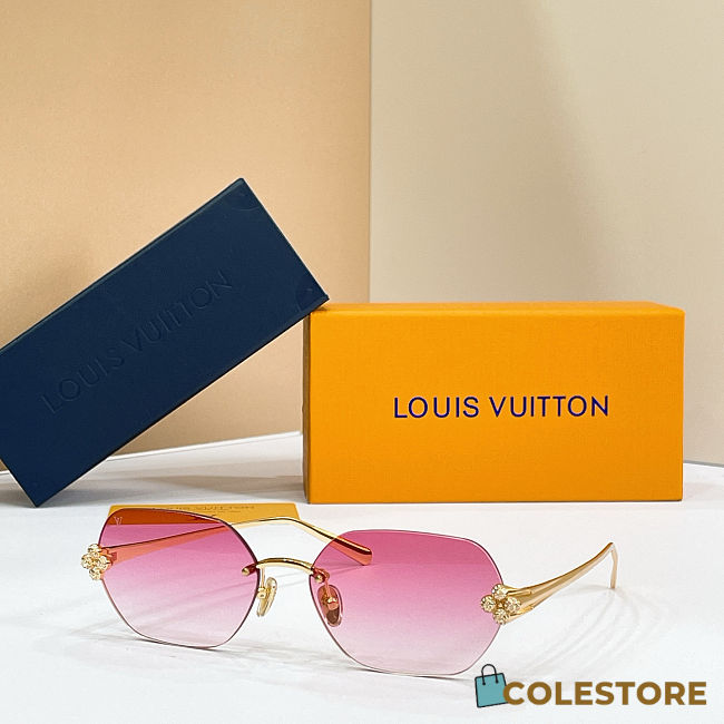 Colestore Louis Vuitton LV Comet Rectangular Sunglasses - 1