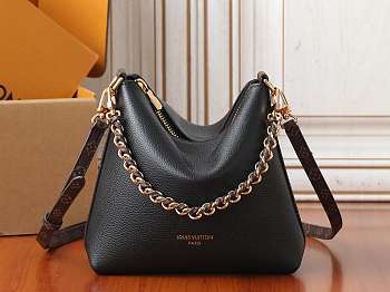 Colestore Louis Vuitton Multipass Mini Black Calfskin leather 17.5 x 18 x 9.5cm