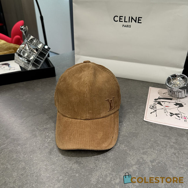 Colestore Louis Vuitton Women's LV Corduroy Cap  - 1