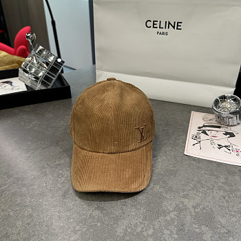 Colestore Louis Vuitton Women's LV Corduroy Cap 