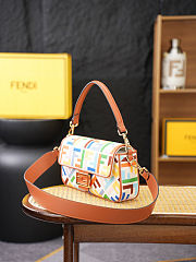 Colestore Fendi Baguette Bag in FF Motif Canvas Multicolour 26 x 6.5 x 13.5cm - 4