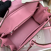 Colestore Hermes Birkin 25 Matte Alligator Mississippiensis Bubblegum Pink Palladium Hardware - 6