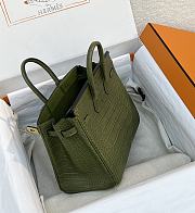 	 Colestore Hermes Birkin 25 Matte Alligator Vert Olive Gold Hardware - 5