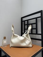 Colestore  Loewe Medium Scarf bag in smooth calfskin White 34 x 8.5 x 21cm - 1