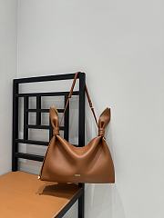Colestore  Loewe Medium Scarf bag in smooth calfskin Squirrel 34 x 8.5 x 21cm - 2