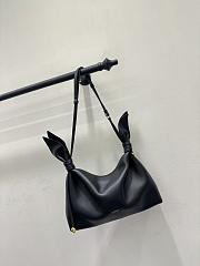 Colestore  Loewe Medium Scarf bag in smooth calfskin Black 34 x 8.5 x 21cm - 6