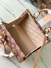 Colestore  Louis Vuitton Speedy Trunk 20 Monogram Coated canvas with vintage travel stickers 21 x 15 x 13 cm - 3