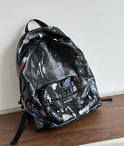 Colestore   Balenciaga Explorer backpack  in black and multicolor 35x47x20cm - 5