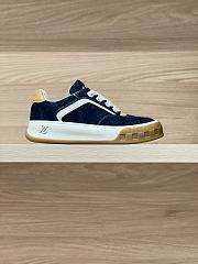 Colestore Louis Vuitton LV Tilted Sneaker Blue Monogram denim - 1