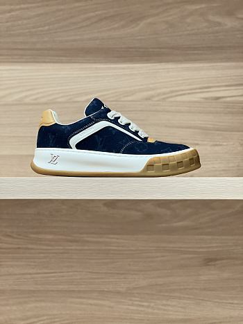 Colestore Louis Vuitton LV Tilted Sneaker Blue Monogram denim