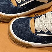 Colestore Louis Vuitton LV Tilted Sneaker Blue Monogram denim - 6