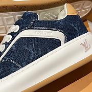 Colestore Louis Vuitton LV Tilted Sneaker Blue Monogram denim - 2