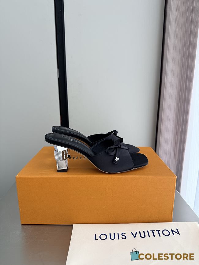 Colestore Louis Vuitton LV Cube Mule Black - 1