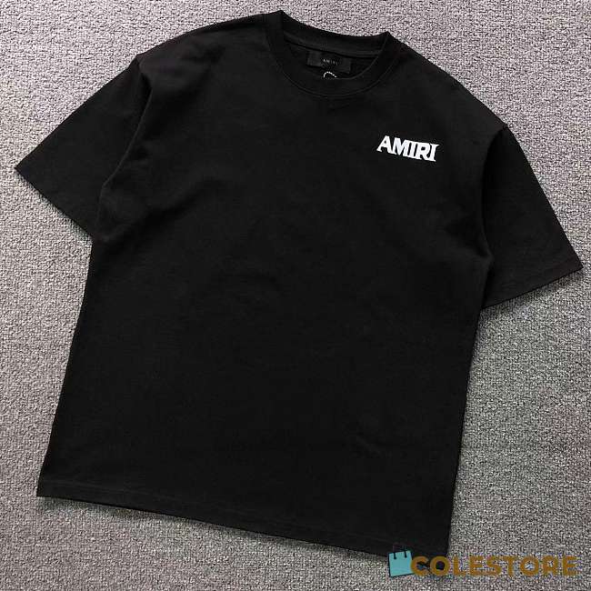 Colestore Amiri Sport Tee Cotton T-shirt - Black - 1