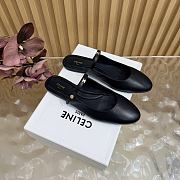 Colestore Celine MACARON MULE IN GOATSKIN Black - 1