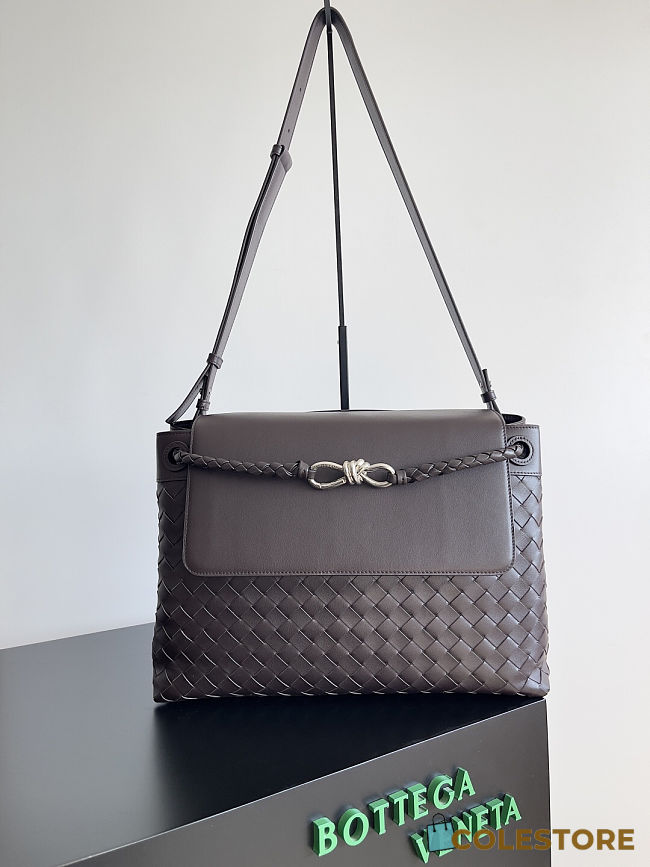 Colestore Bottega Andiamo Messenger Medium Fondant 37 x 26 x 13cm - 1