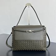 	 Colestore Bottega Andiamo Messenger Medium Kaki 37 x 26 x 13cm - 1