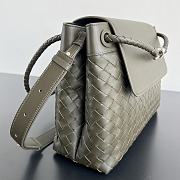 	 Colestore Bottega Andiamo Messenger Medium Kaki 37 x 26 x 13cm - 6