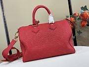 Colestore Louis Vuitton Speedy P9 Bandouliere 30 in Ostrich Red 30x21x17cm - 5