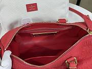 Colestore Louis Vuitton Speedy P9 Bandouliere 30 in Ostrich Red 30x21x17cm - 4
