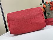 Colestore Louis Vuitton Speedy P9 Bandouliere 30 in Ostrich Red 30x21x17cm - 3