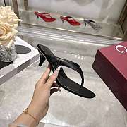 Colestore Gucci Women's Vittoria thong Black nappa leather - 1