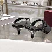 Colestore Gucci Women's Vittoria thong Black nappa leather - 6
