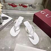 Colestore Gucci Women's Vittoria thong White nappa leather - 5