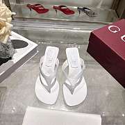Colestore Gucci Women's Vittoria thong White nappa leather - 4
