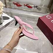 Colestore Gucci Women's Vittoria thong Light Pink nappa leather - 1