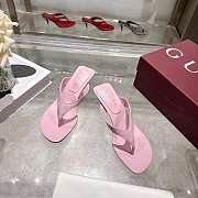 Colestore Gucci Women's Vittoria thong Light Pink nappa leather - 5
