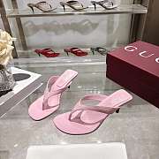 Colestore Gucci Women's Vittoria thong Light Pink nappa leather - 4