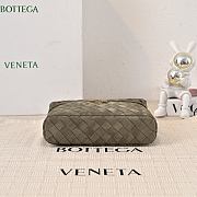 Colestore  Bottega Veneta Women's Bang Bang in Khakhi Green Suede 22 x 12.5 x 5cm - 2