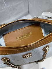 Colestore Chanel Coco Beach Mini Bowling Bag Light Gold Hardware 11.5 x 18.5 x 11cm - 6