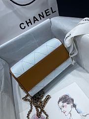 Colestore Chanel Coco Beach Mini Bowling Bag Light Gold Hardware 11.5 x 18.5 x 11cm - 5