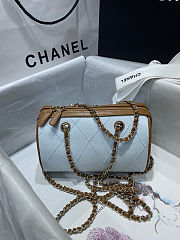Colestore Chanel Coco Beach Mini Bowling Bag Light Gold Hardware 11.5 x 18.5 x 11cm - 2