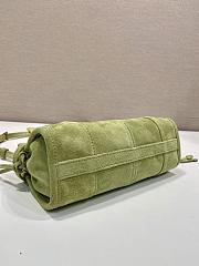 Colestore Prada Bonnie suede mini handbag Agave  23.5 x 12 x 9 cm - 5