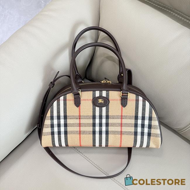 Colestore Burberry Highlands Bowling Bag​ in Sand beige 33.5 x 12.5 x 17cm - 1