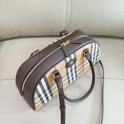 Colestore Burberry Highlands Bowling Bag​ in Sand beige 33.5 x 12.5 x 17cm - 5
