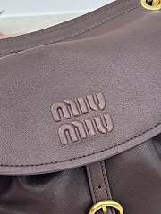 Colestore   Miu Miu Briarwood Rendez-vous Nappa Leather Bag 26 x 19 x 8 cm - 6