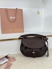 Colestore   Miu Miu Briarwood Rendez-vous Nappa Leather Bag 26 x 19 x 8 cm - 2
