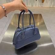 Colestore  Miu Miu Aviation Blue Vivant Nappa Leather Bag  32 x 17 x 9.5cm - 6